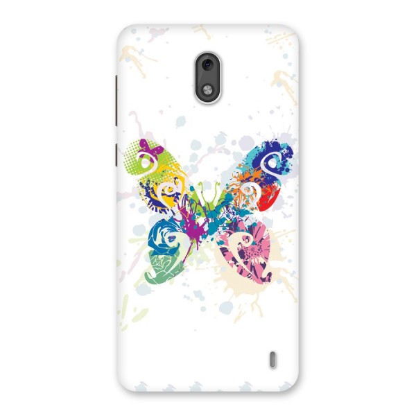 Abstract Butterfly Back Case for Nokia 2