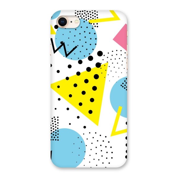 Abstract Geometry Back Case for iPhone 8