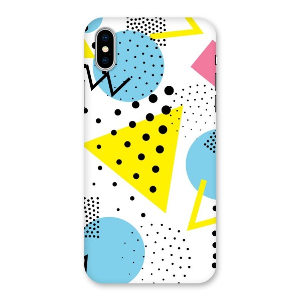 Abstract Geometry Back Case for iPhone X