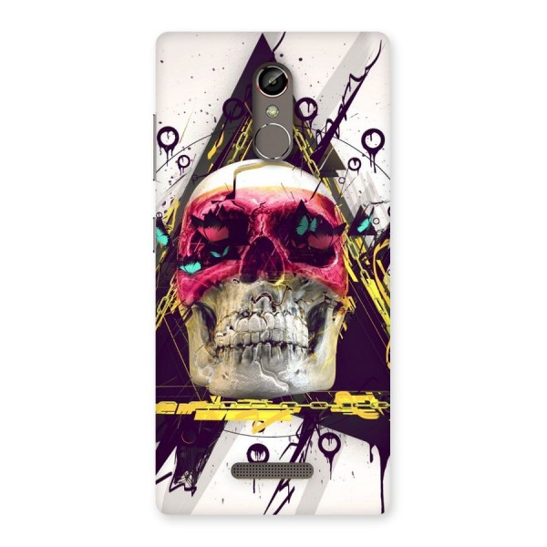 Abstract Skull Back Case for Gionee S6s