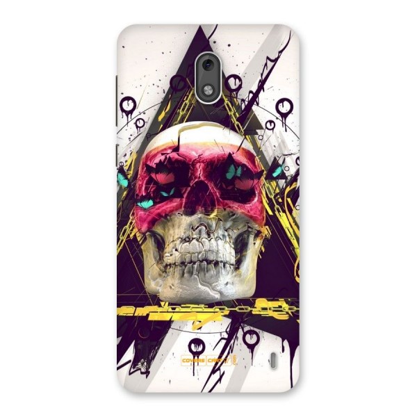 Abstract Skull Back Case for Nokia 2