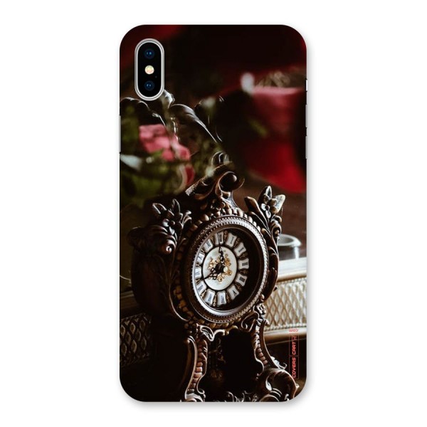 Ancient Clock Back Case for iPhone X