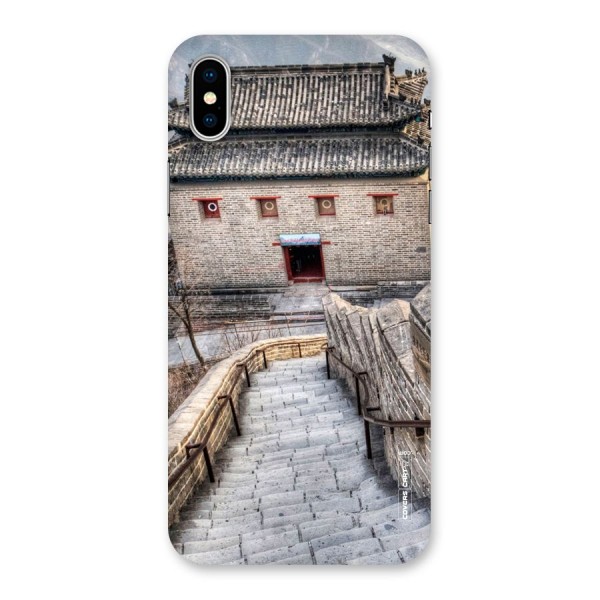 Ancient Strairs Back Case for iPhone X