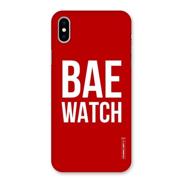 Bae Watch Back Case for iPhone X