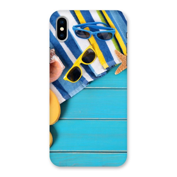 Beach Ready Back Case for iPhone X