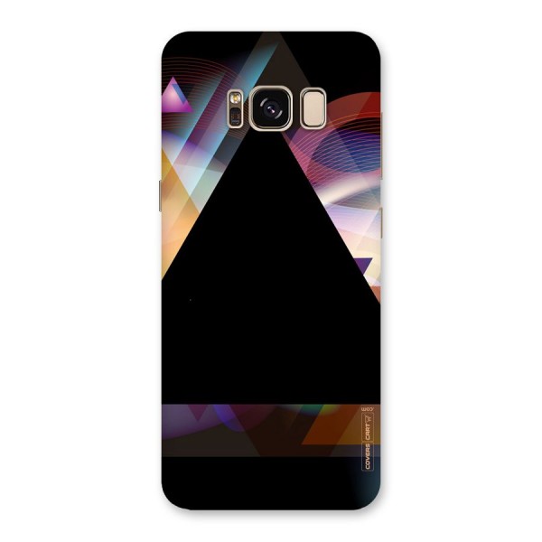 Classy Black Abstract Back Case for Galaxy S8