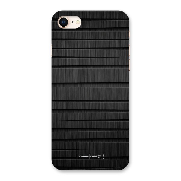 Black Abstract Back Case for iPhone 8