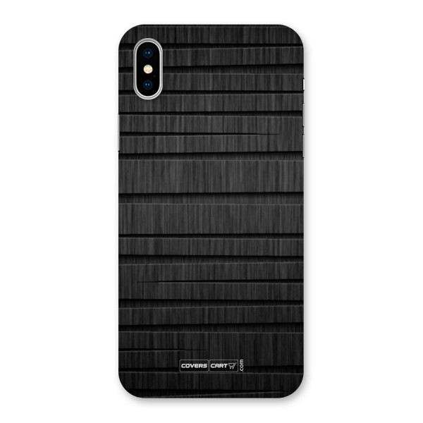 Black Abstract Back Case for iPhone X