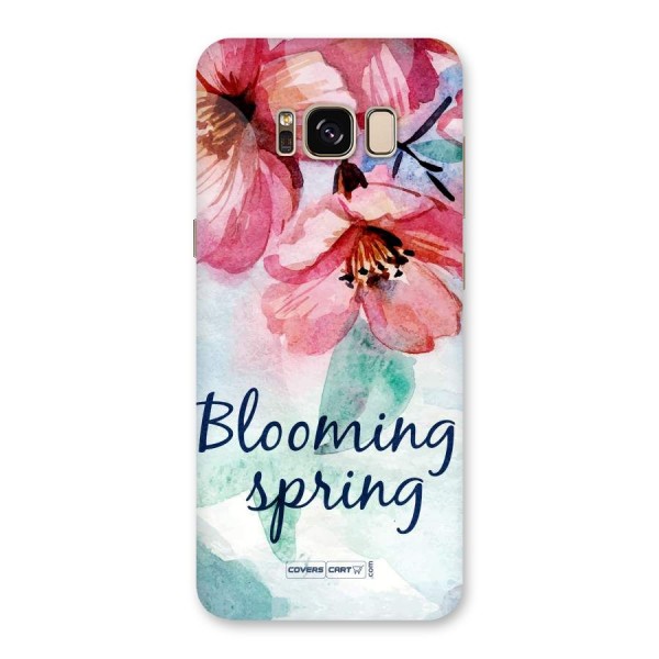 Blooming Spring Back Case for Galaxy S8