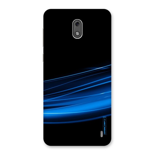 Blue Flow Back Case for Nokia 2