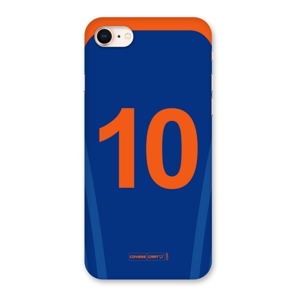 Blue Jersey Back Case for iPhone 8