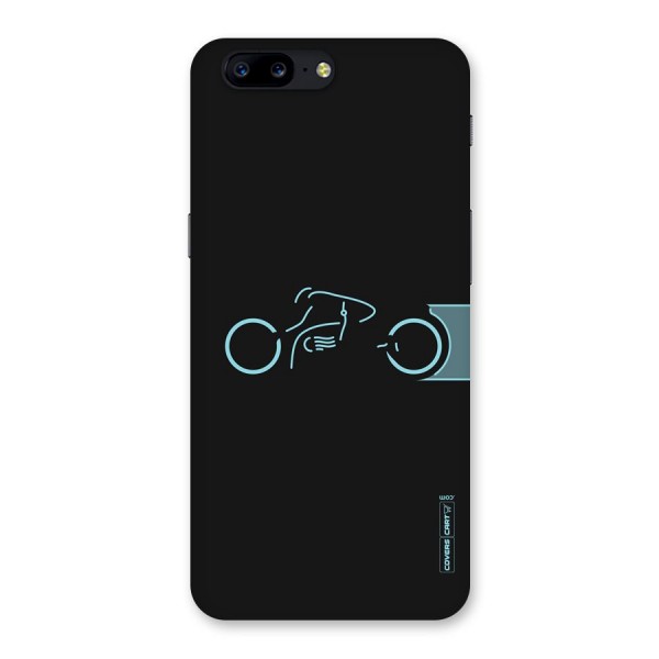 Blue Ride Back Case for OnePlus 5