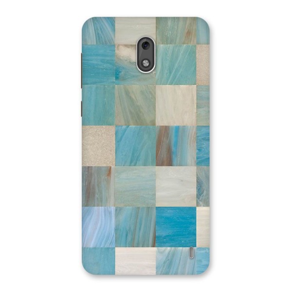 Blue Tiles Back Case for Nokia 2