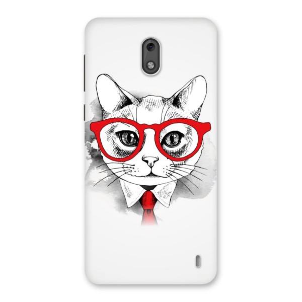 Business Cat Back Case for Nokia 2