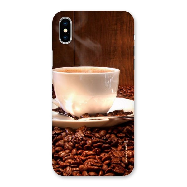 Caffeine Beans Back Case for iPhone X