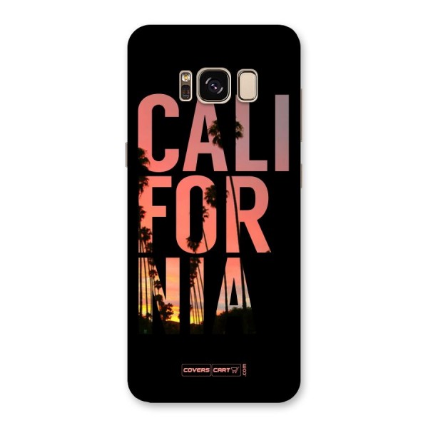 California Back Case for Galaxy S8