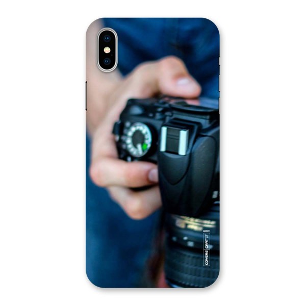 Camera Love Back Case for iPhone X