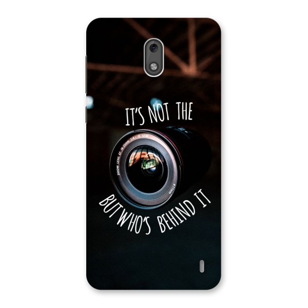 Camera Quote Back Case for Nokia 2