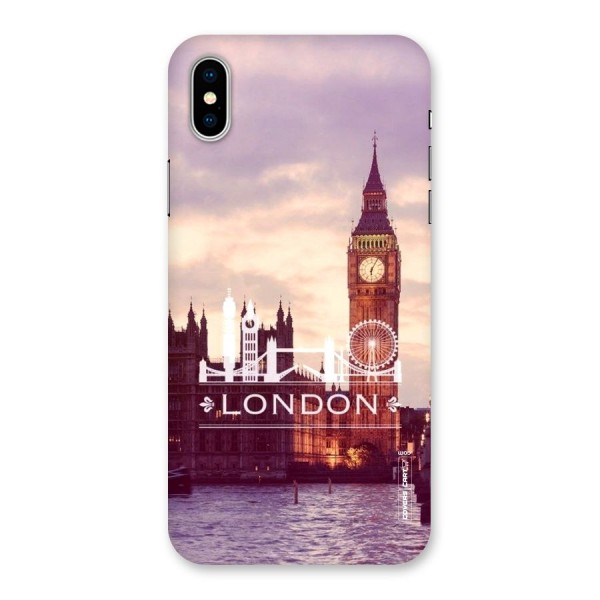 City Tower Back Case for iPhone X