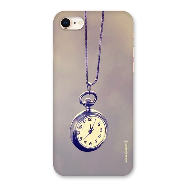 Clock Locket Back Case for iPhone 8