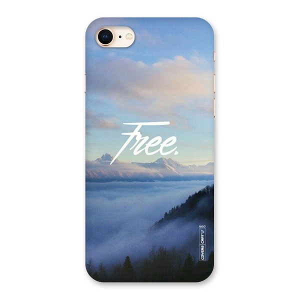 Cloudy Free Back Case for iPhone 8