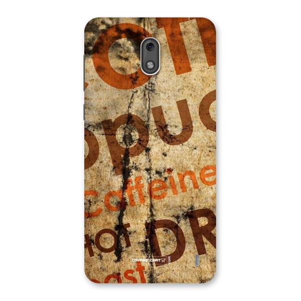 Coffee Caffeine Back Case for Nokia 2