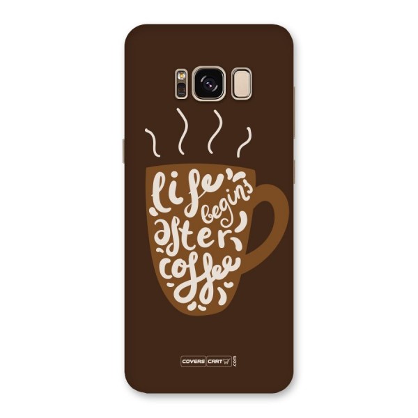 Coffee Mug Back Case for Galaxy S8