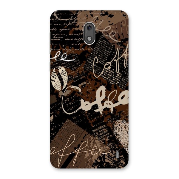 Coffee Scribbles Back Case for Nokia 2