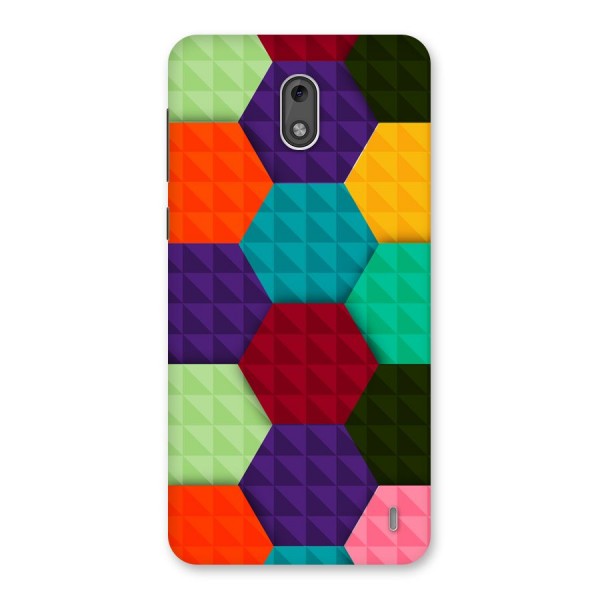 Colourful Abstract Back Case for Nokia 2