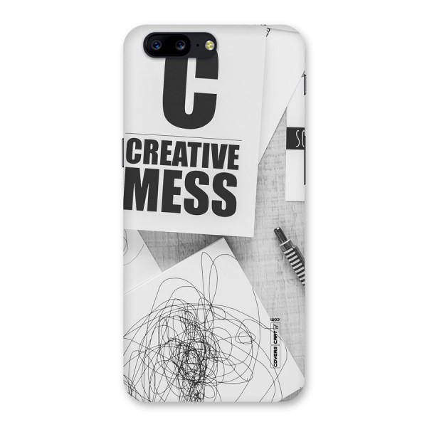 Creative Mess Back Case for OnePlus 5