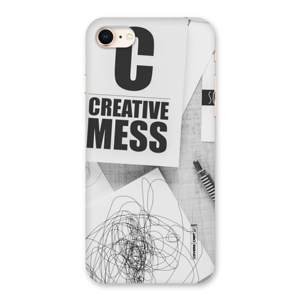 Creative Mess Back Case for iPhone 8