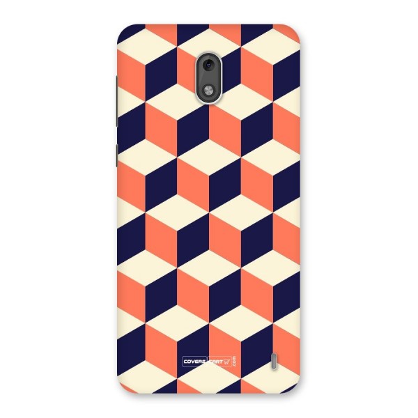 Cube Pattern Back Case for Nokia 2