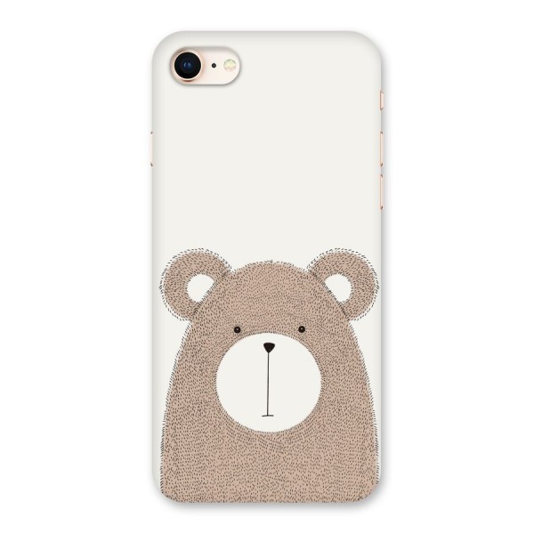 Cute Bear Back Case for iPhone 8