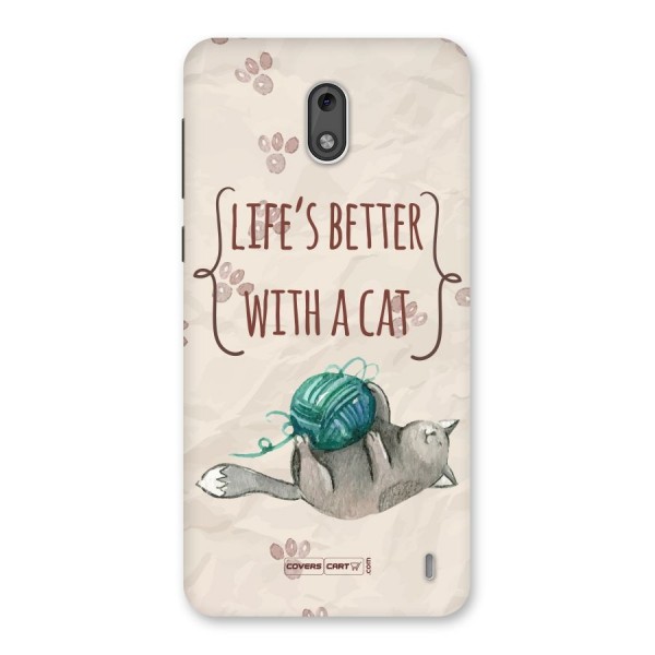 Cute Cat Back Case for Nokia 2