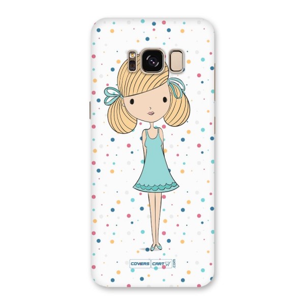 Cute Girl Back Case for Galaxy S8