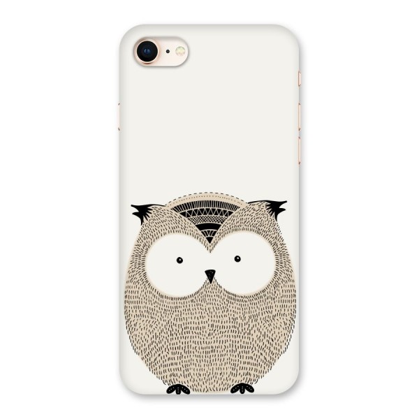 Cute Owl Back Case for iPhone 8