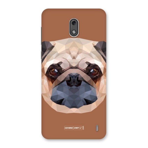 Cute Pug Back Case for Nokia 2