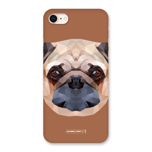 Cute Pug Back Case for iPhone 8