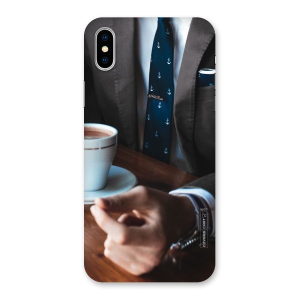 Dapper Suit Back Case for iPhone X