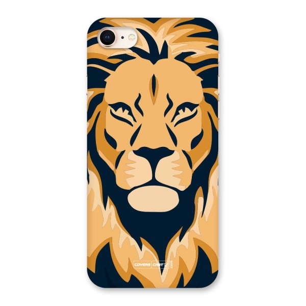 Designer Lion Back Case for iPhone 8