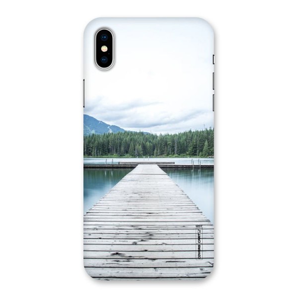 Dock River Back Case for iPhone X