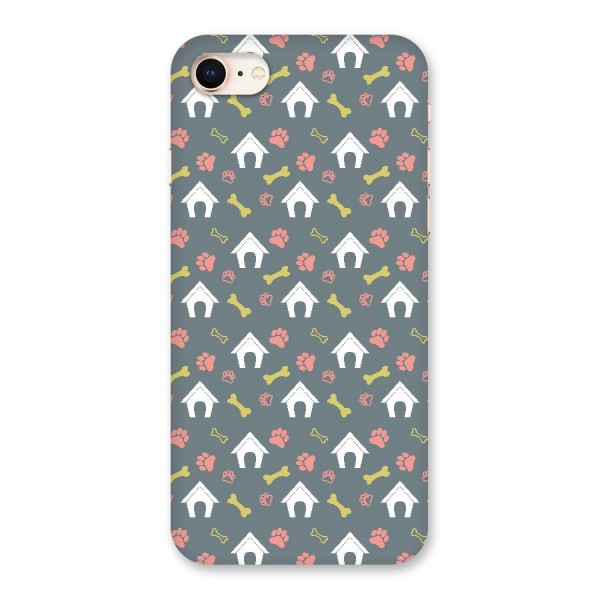 Dog Pattern Back Case for iPhone 8