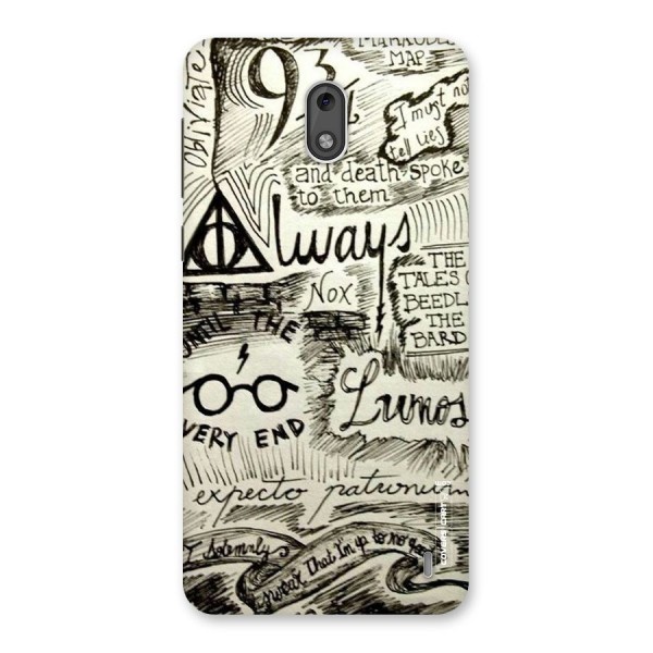 Doodle Art Back Case for Nokia 2