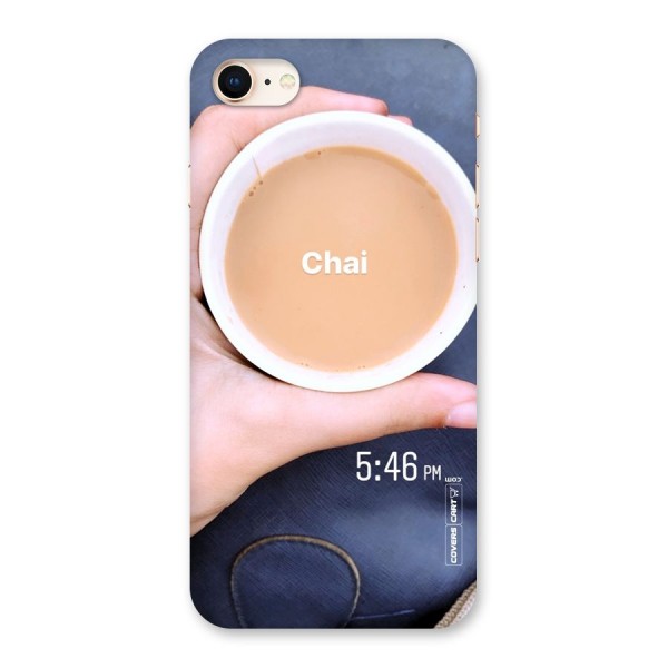 Evening Tea Back Case for iPhone 8