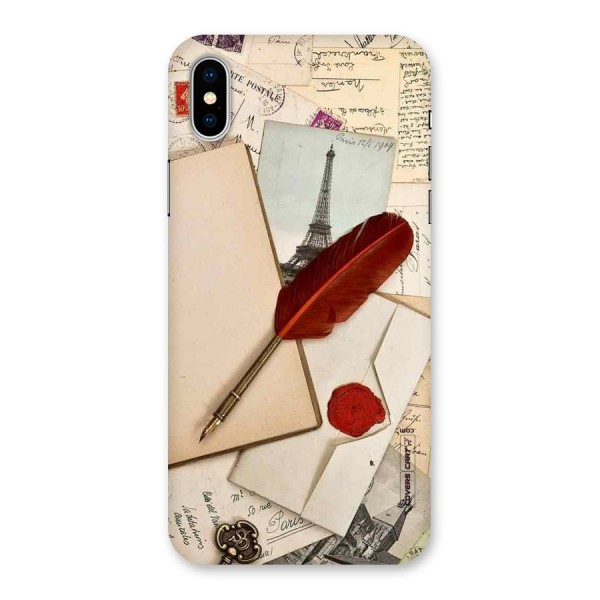 Feather Beauty Back Case for iPhone X