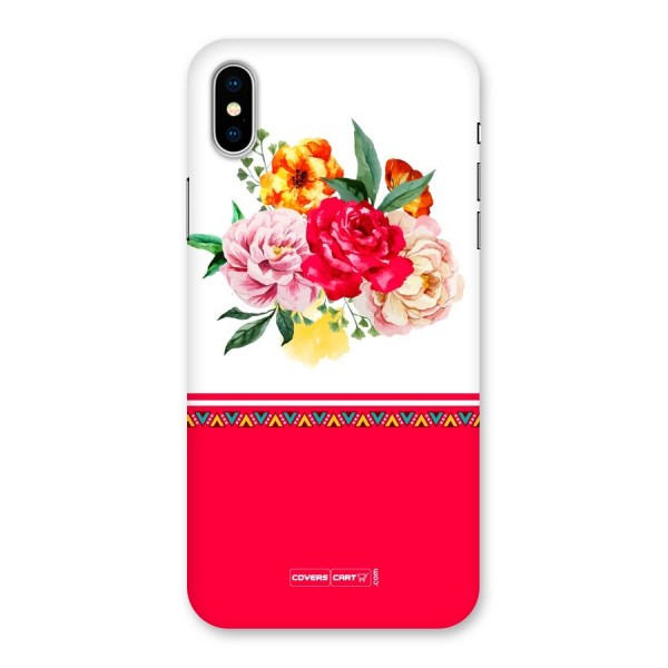 Flower Fusion Back Case for iPhone X