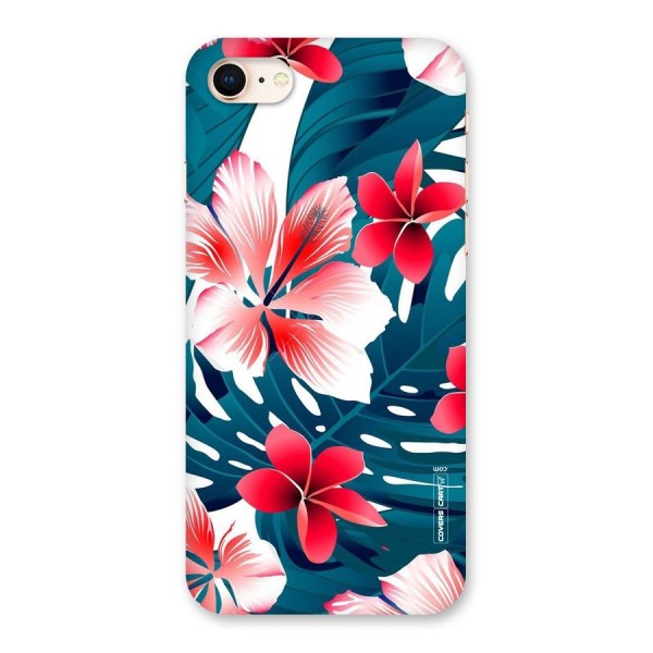 Flower design Back Case for iPhone 8