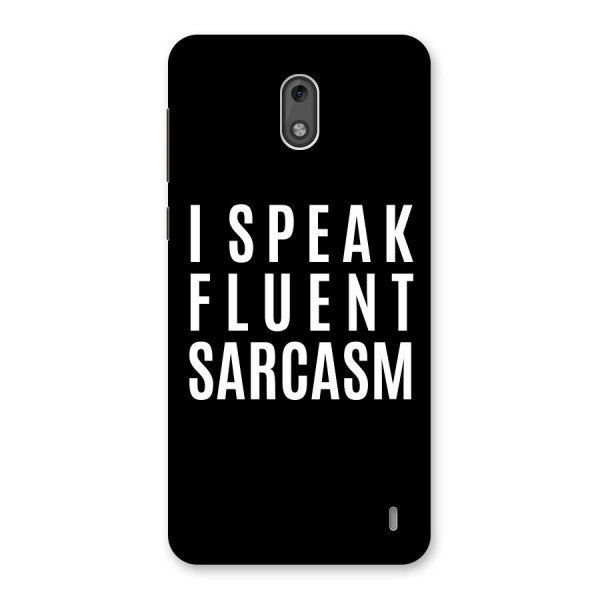 Fluent Sarcasm Back Case for Nokia 2