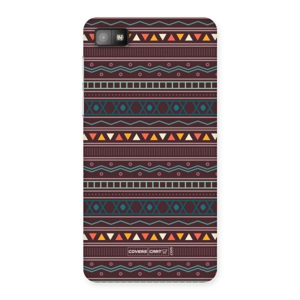 Classic Aztec Pattern Back Case for Z10