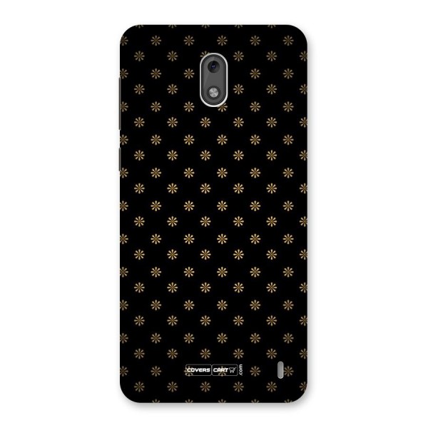 Golden Flowers Back Case for Nokia 2